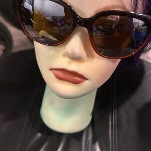 Elegant Black and Brown Women's Sunglasses